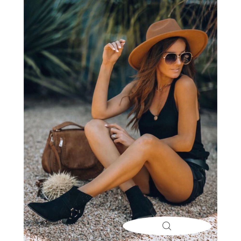 VICI - Flynn Faux Suede Western Bootie